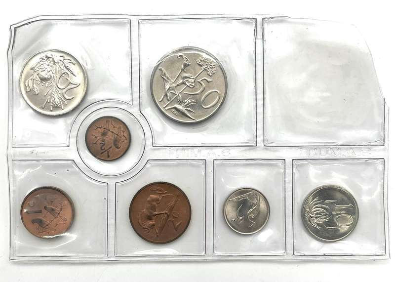 1975 partial unc mint pack set (No R1)