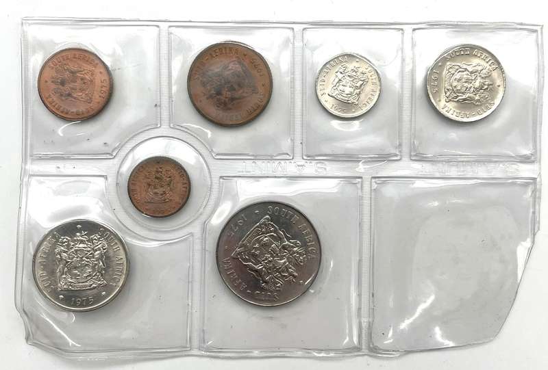 1975 partial unc mint pack set (No R1)