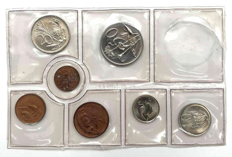 1976 partial uncirculated mint pack set (No R1)