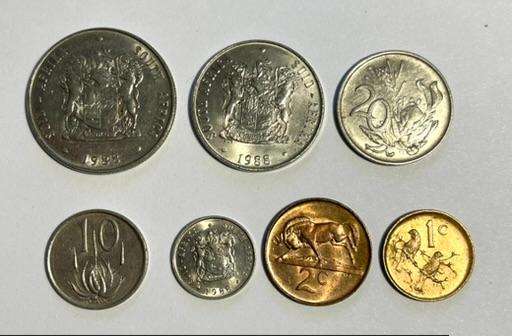1988 South African coin set