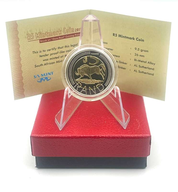 2011 Oom Paul Mintmark R5 *** Mintage ONLY 1734 *** With Certificate in original box