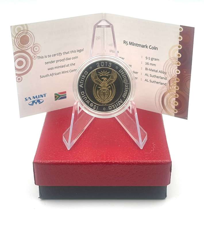 2013 Oom Paul Mintmark R5 *** Mintage ONLY 499 *** With Certificate in original box