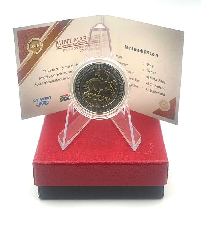 2015 Oom Paul Mintmark R5 *** Mintage ONLY 615 *** With Certificate in original box