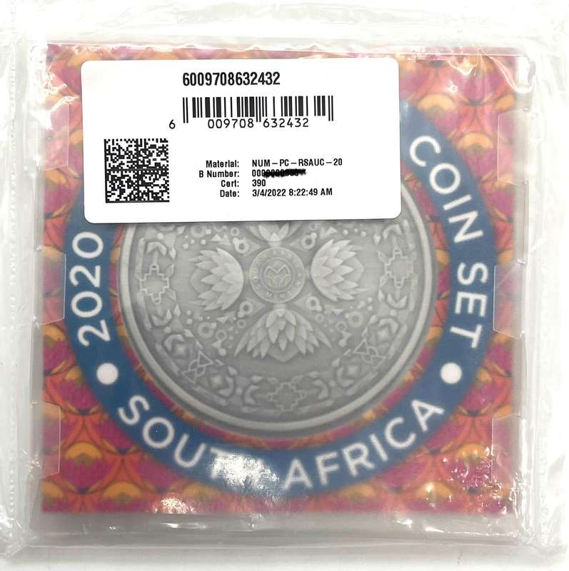 2020 South Africa ****SEALED*** (UNC) Uncirculated Mint Set * **Mintage ONLY 497**