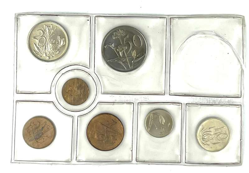 1976 partial uncirculated mint pack set (No R1)