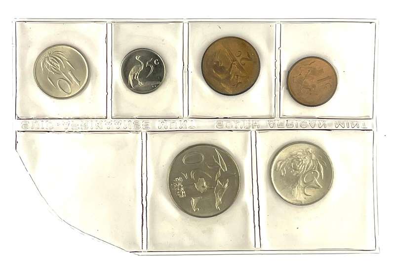 1967 partial uncirculated mint pack set (No R1)