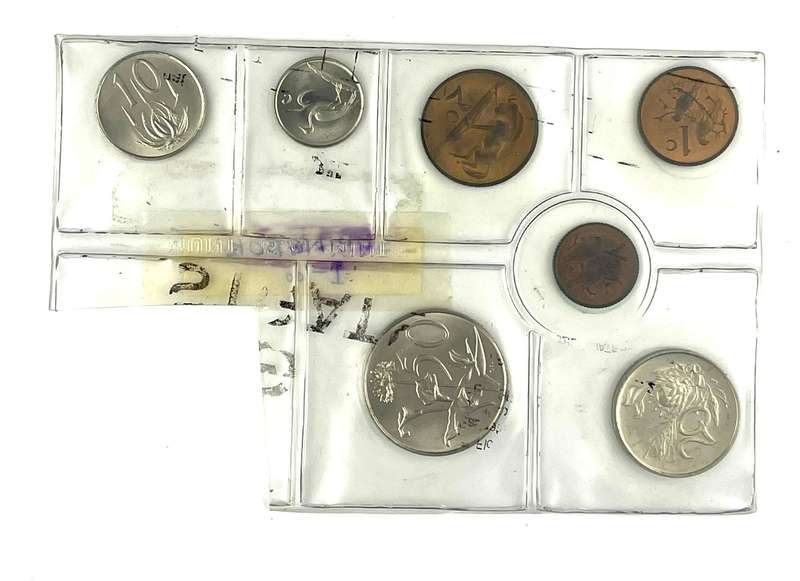 1970 partial uncirculated mint pack set (No R1)