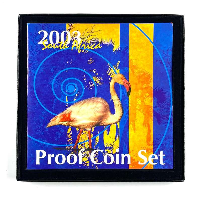2003 South Africa Proof Coin Set **Mintage ONLY 2356**