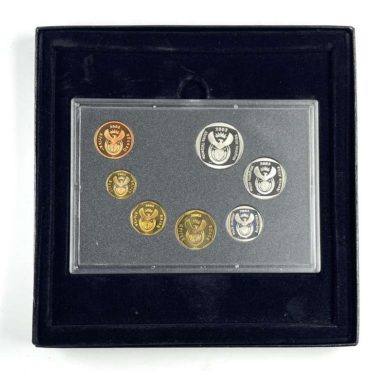 2003 South Africa Proof Coin Set **Mintage ONLY 2356**