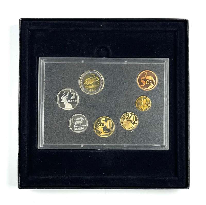 2004 South Africa Proof Coin Set **Mintage ONLY 1935**