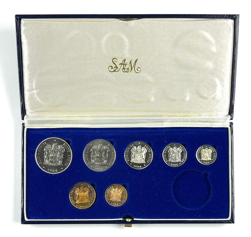 1984 Partial proof set, No Silver R1
