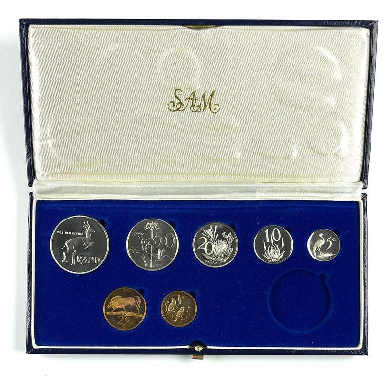 1984 Partial proof set, No Silver R1