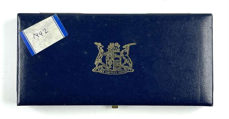 1992 South Africa Proof Coin Set **Mintage ONLY 10263**