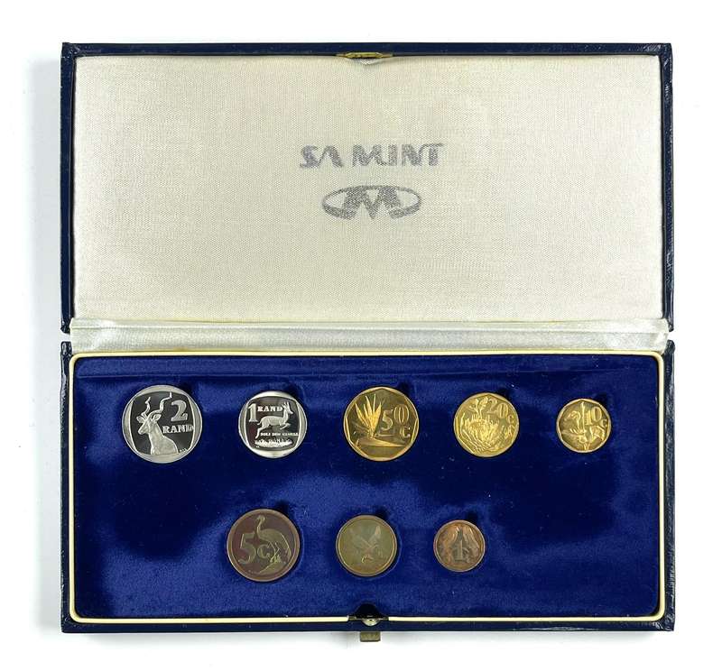 1992 South Africa Proof Coin Set **Mintage ONLY 10263**