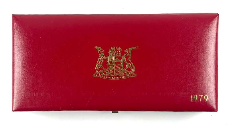 1979 Partial proof set, no gold, no silver R1