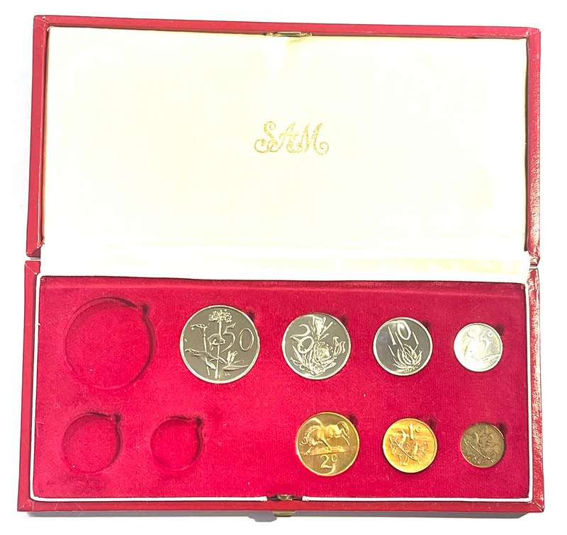 1979 Partial proof set, no gold, no silver R1