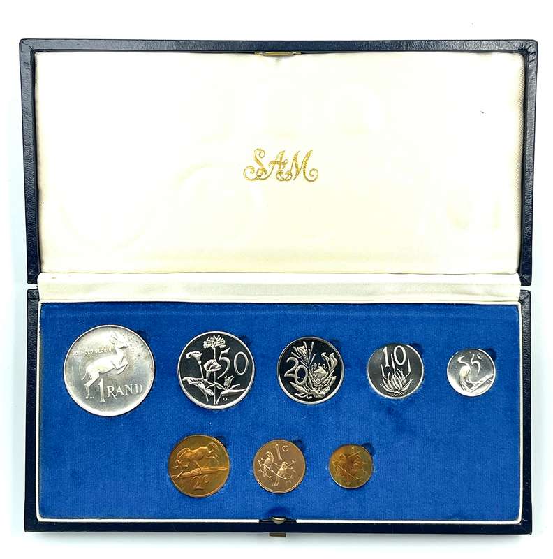 1979 South Africa Proof Coin Set in original mint box **Mintage ONLY 5000**