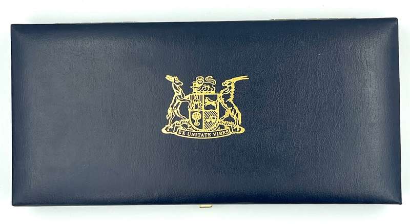 1983 South Africa Proof Coin Set in original mint box **Mintage ONLY 6835**
