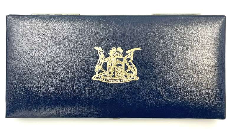 1989 South Africa Proof Coin Set in original mint box **Mintage ONLY 9571**