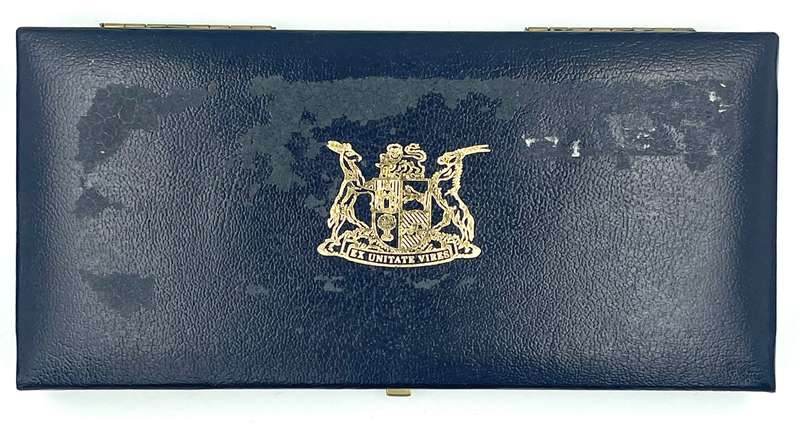 1990 South Africa Proof Coin Set in original mint box **Mintage ONLY 10239**