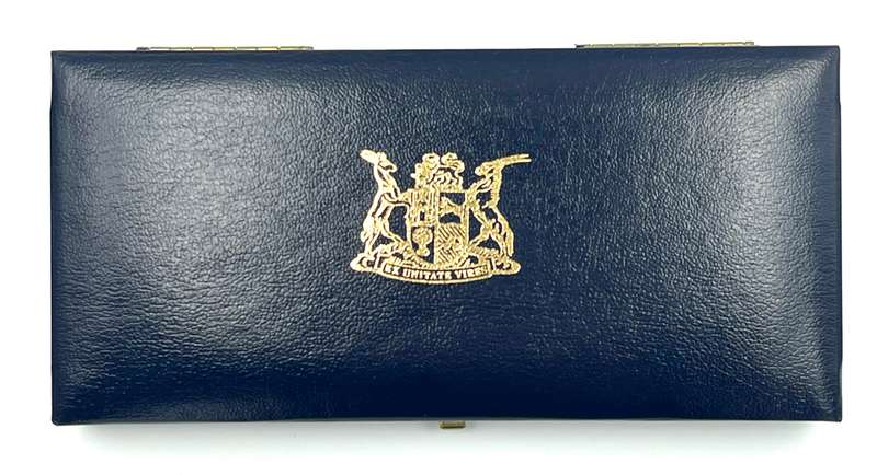 1992 South Africa Proof Coin Set in original mint box **Mintage ONLY 10263**