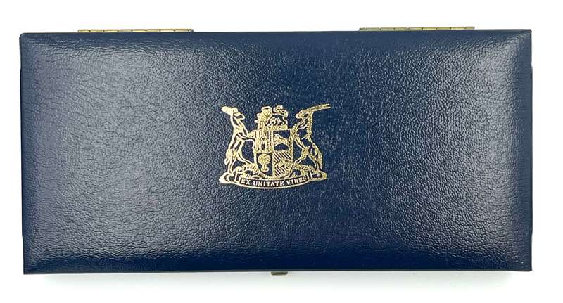 1992 South Africa Proof Coin Set in original mint box **Mintage ONLY 10263**