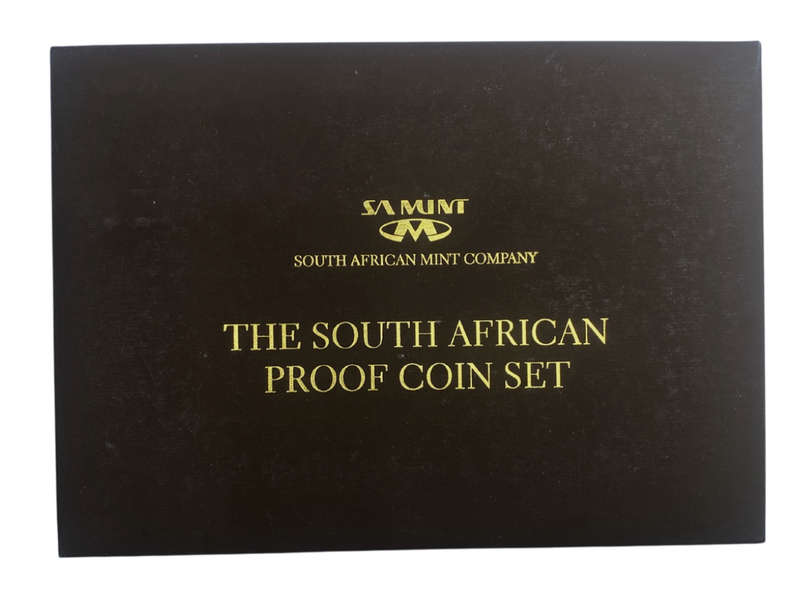 2012 South Africa Proof Coin Set in original mint box **Mintage ONLY 1366**