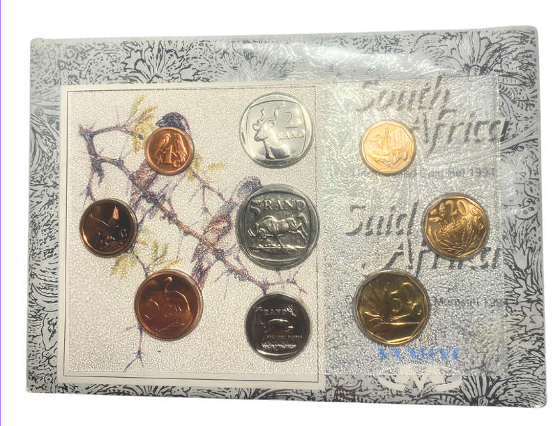 1994 South Africa (UNC) Uncirculated Mint Set * **Mintage ONLY 6,786**