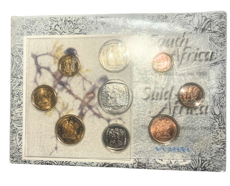 1994 South Africa (UNC) Uncirculated Mint Set * **Mintage ONLY 6,786**