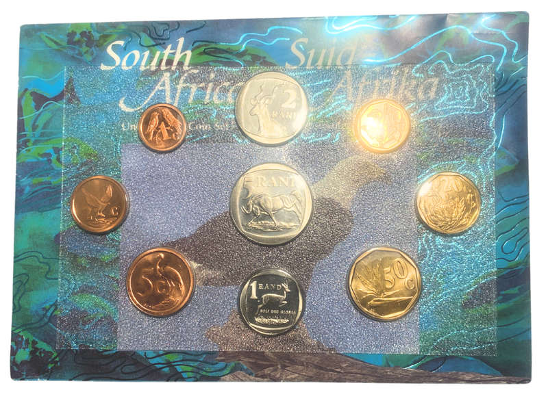 1995 South Africa (UNC) Uncirculated Mint Set * **Mintage ONLY 8,477**