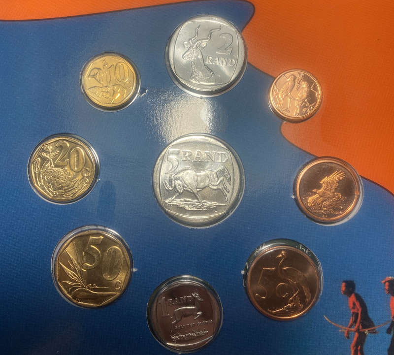 2002 South Africa (UNC) Uncirculated Mint Set * **Mintage ONLY 3,886**