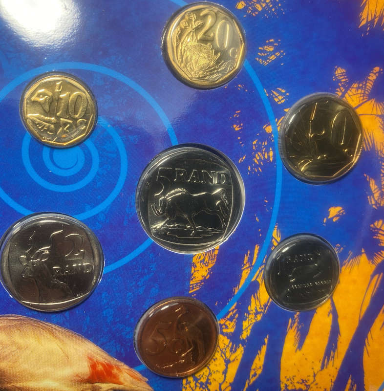 2003 South Africa (UNC) Uncirculated Mint Set * **Mintage ONLY 2,602**