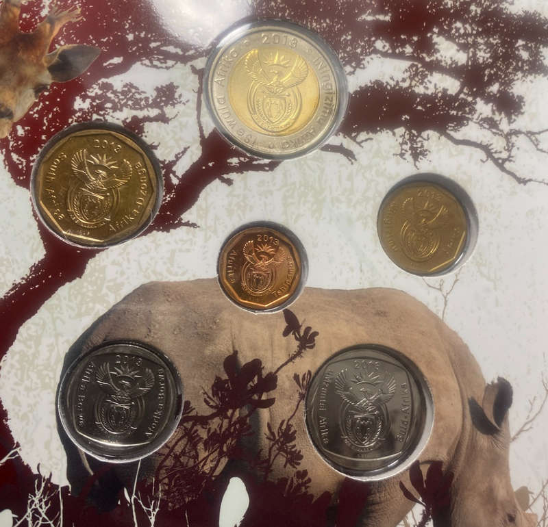 2013 South Africa (UNC) Uncirculated Mint Set * **Mintage ONLY 963**