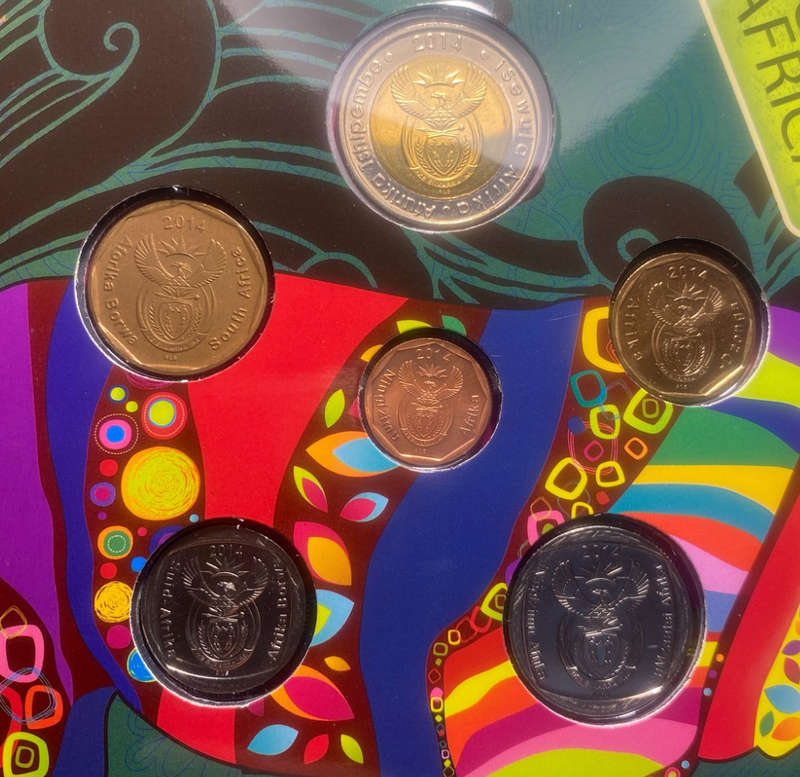 2014 South Africa (UNC) Uncirculated Mint Set * **Mintage ONLY 810**