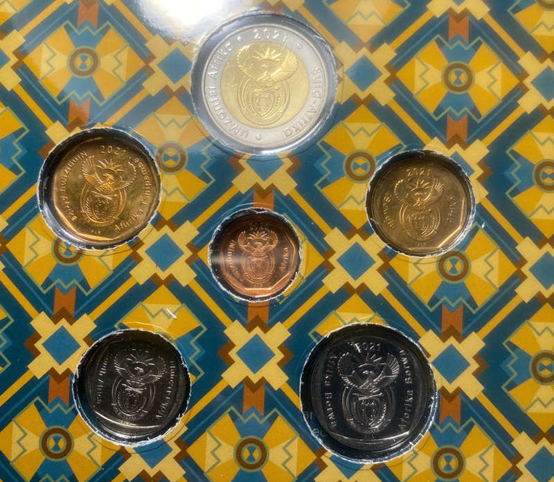 2021 South Africa (UNC) Uncirculated Mint Set