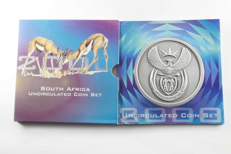 2000 South Africa (UNC) Uncirculated Mint PackSet - Old Coat of Arms