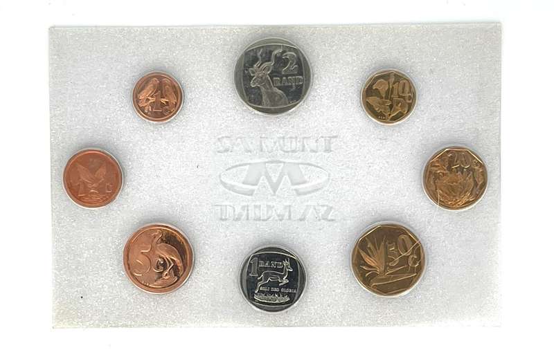 1990 South Africa (UNC) Uncirculated Mint Pack Set * **Mintage ONLY 12,230**