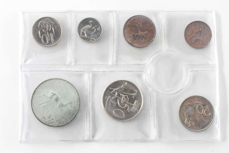 1968 Afrikaans Suid Africa (UNC) Uncirculated Mint Pack Set (Silver R1) * **Mintage ONLY 20,100**