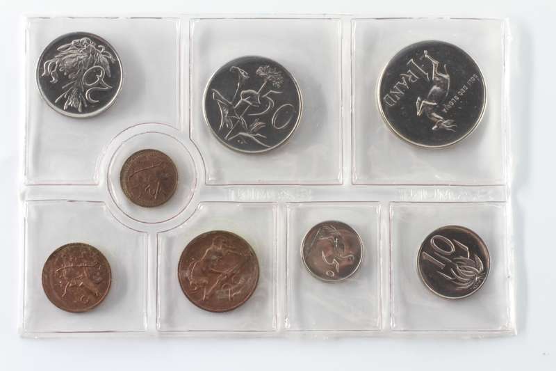 1977 South Africa (UNC) Uncirculated Mint Pack Set * **Mintage ONLY 20,000**