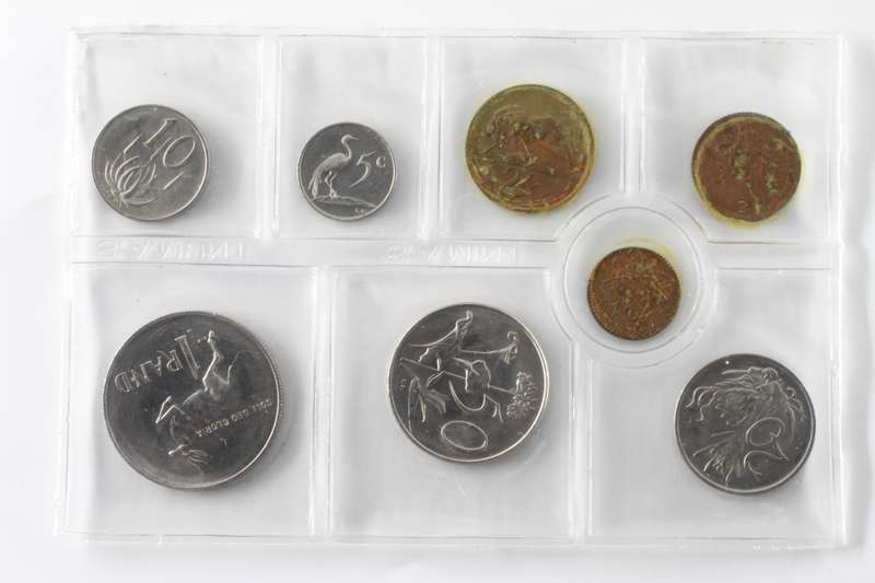 1978 South Africa (UNC) Uncirculated Mint Pack Set  * **Mintage ONLY 20,000**