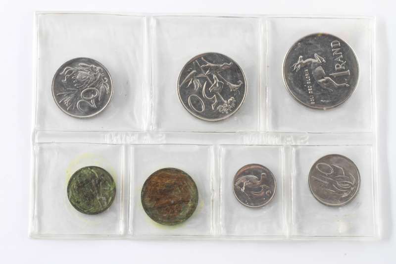 1980 South Africa (UNC) Uncirculated Mint Pack Set  * **Mintage ONLY 20,000**