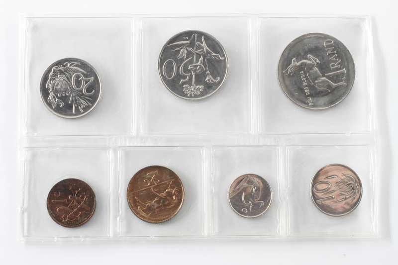 1984 South Africa UNC) Uncirculated Mint Pack Set * **Mintage ONLY 13,875**