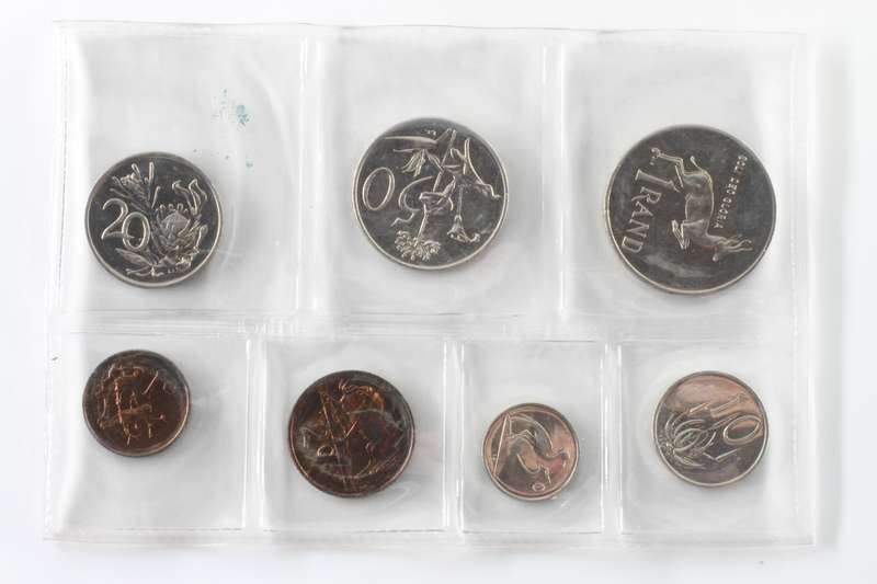 1986 South Africa (UNC) Uncirculated Mint Pack Set * **Mintage ONLY 9,100**