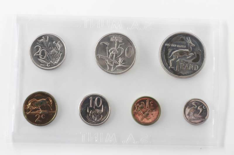 1987 South Africa (UNC) Uncirculated Mint Pack Set * **Mintage ONLY 7,642**