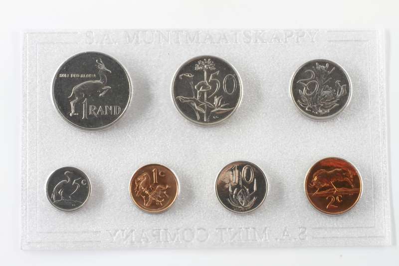 1989 South Africa (UNC) Uncirculated Mint Pack Set * **Mintage ONLY 13,150**