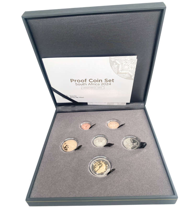 2024 South Africa Proof Coin Set in original mint box