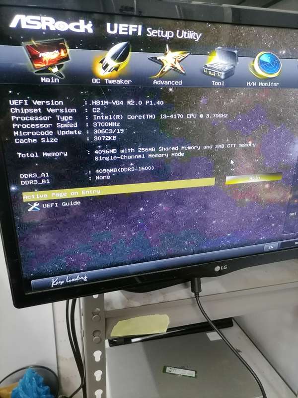 Asrock H81M I3 combo on auction.