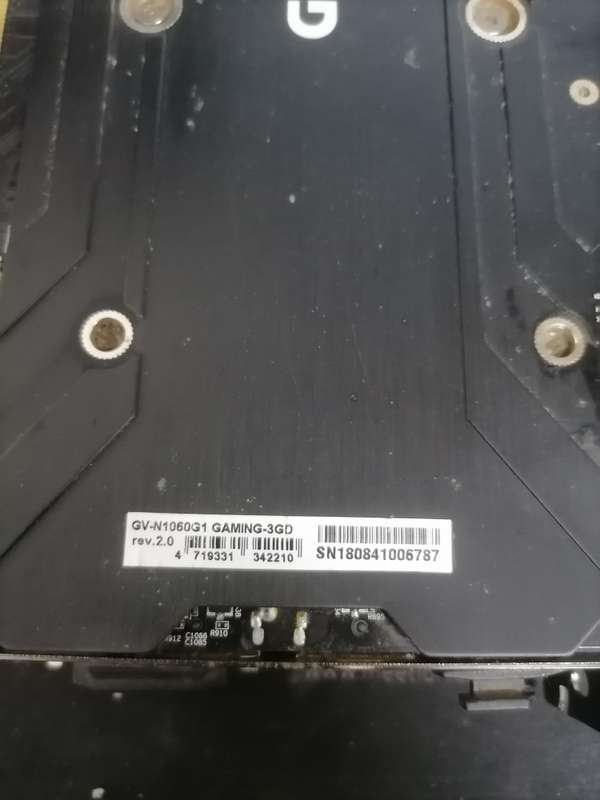 Gigabyte GTX 1060 3GB