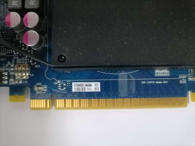 Geforce gtx 645 1GB on auction