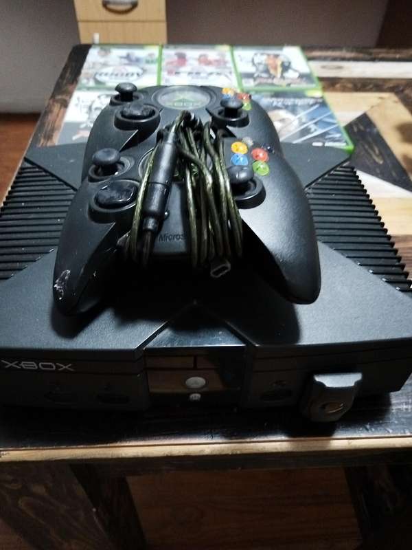 OG XBOX MODDED ON AUCTION